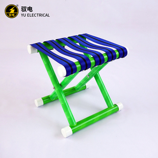 驭电 玻璃钢绝缘凳JYT-YDZD电工耐高压绝缘马扎便携折叠小凳子
