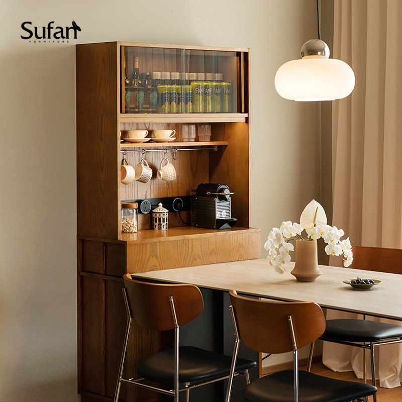 舒梵告别款6折现货岛台边柜/小户型日式中古储物收纳岩板餐边柜,住宅家具,岛台,淘宝优惠券,粉丝福利购,淘宝优惠卷