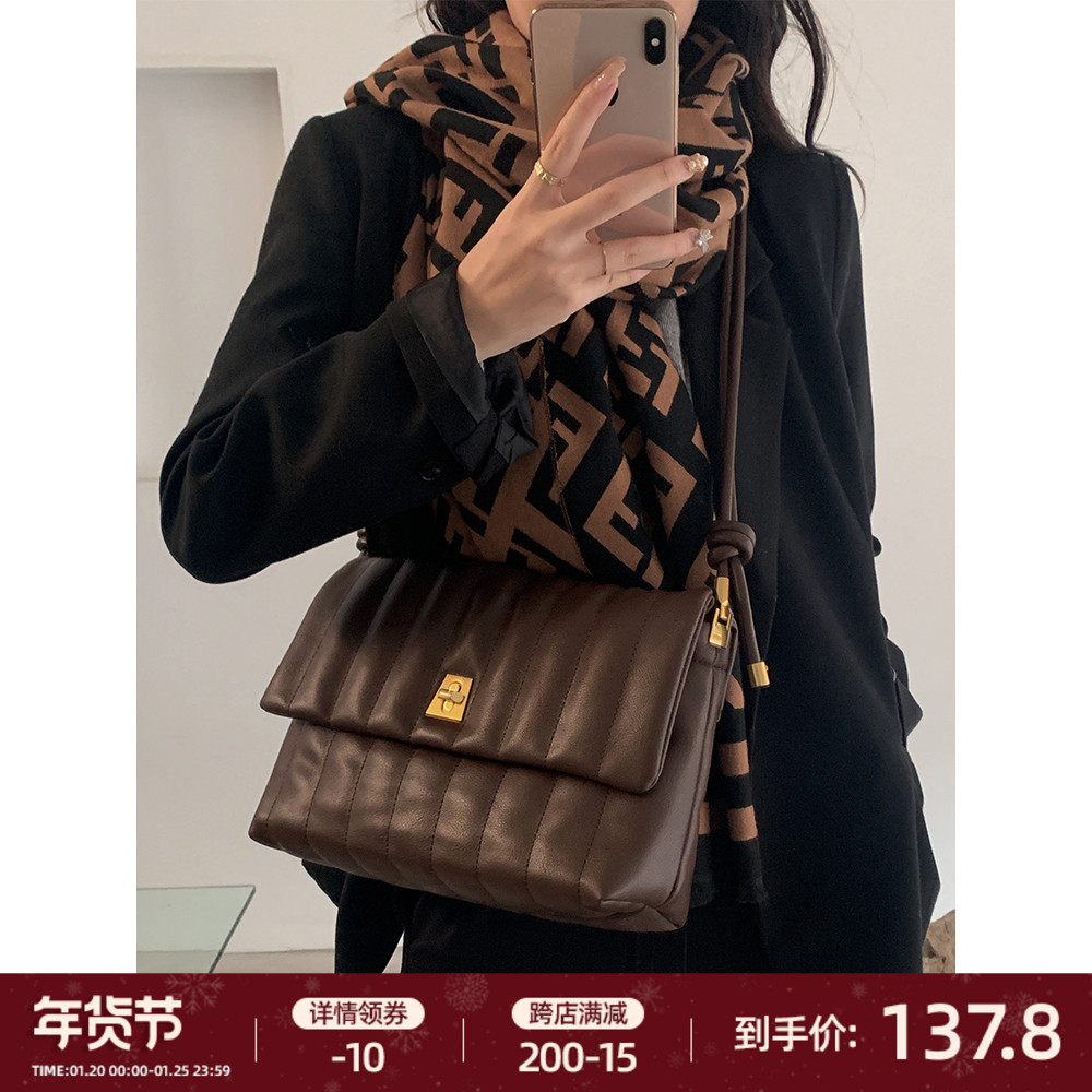 LOSEA 软糯糯の韩版腋下包女包单肩包斜挎包大容量包包2020新款潮