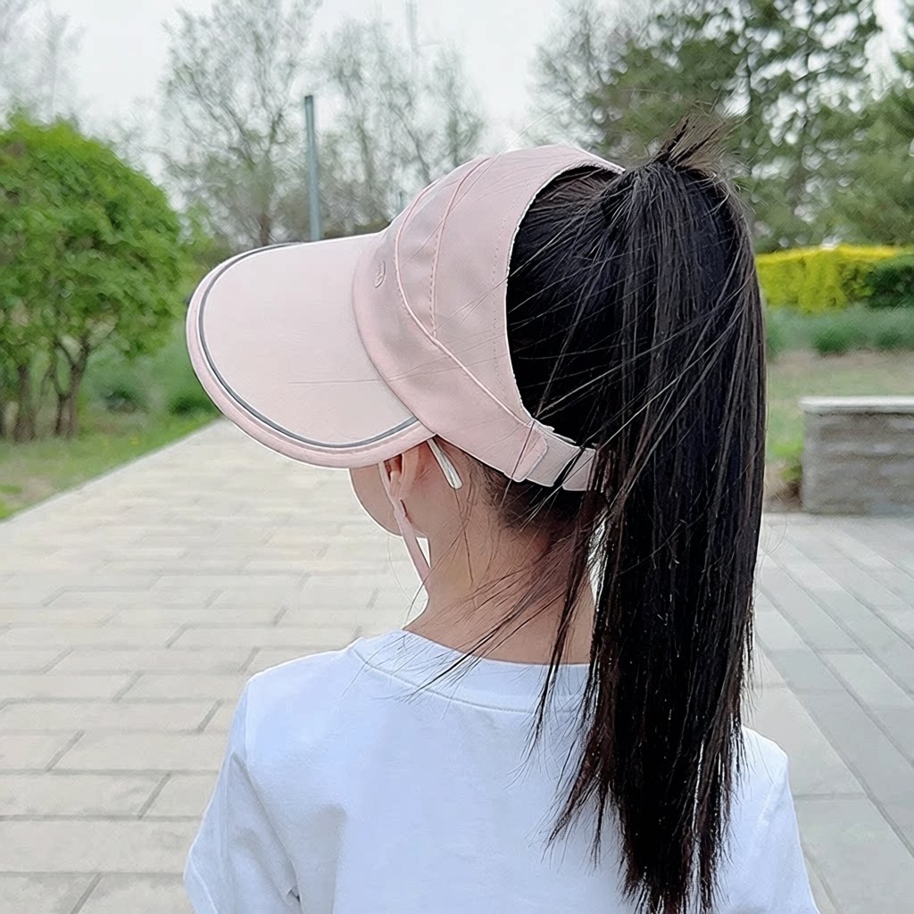 儿童帽子女童大帽檐遮阳防晒帽小