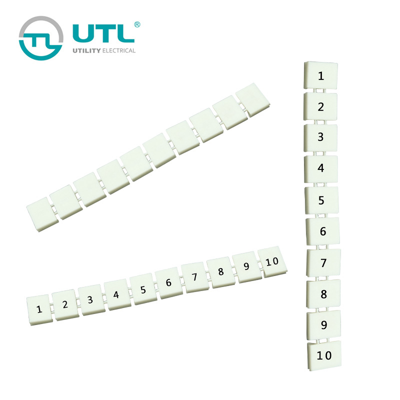UTL/尤提乐10粒可印字横打标记条