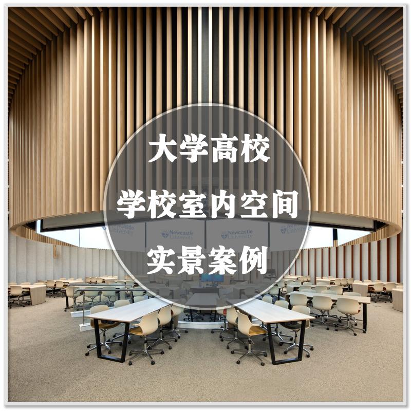 DA-277国外大学高校高等教育室内空间装修设计实景案例图素材资料