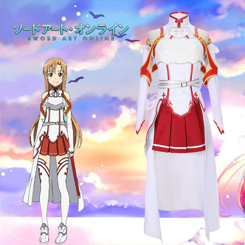 刀剑神域结城明日奈亚丝娜cos服