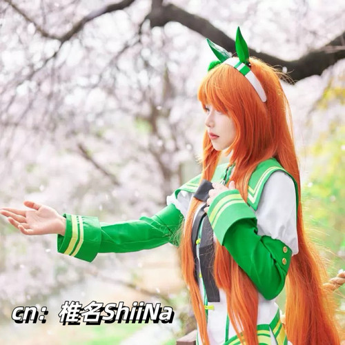 现货赛马娘无声铃鹿Cosplay女装