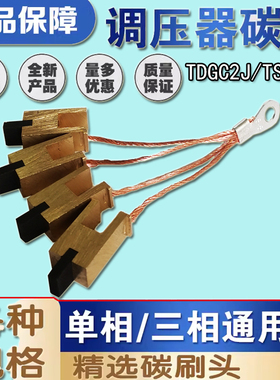 TDGTS2J/TSGC2J接触式调压器碳刷头电刷粒5KVA20KW30KW调压器配件