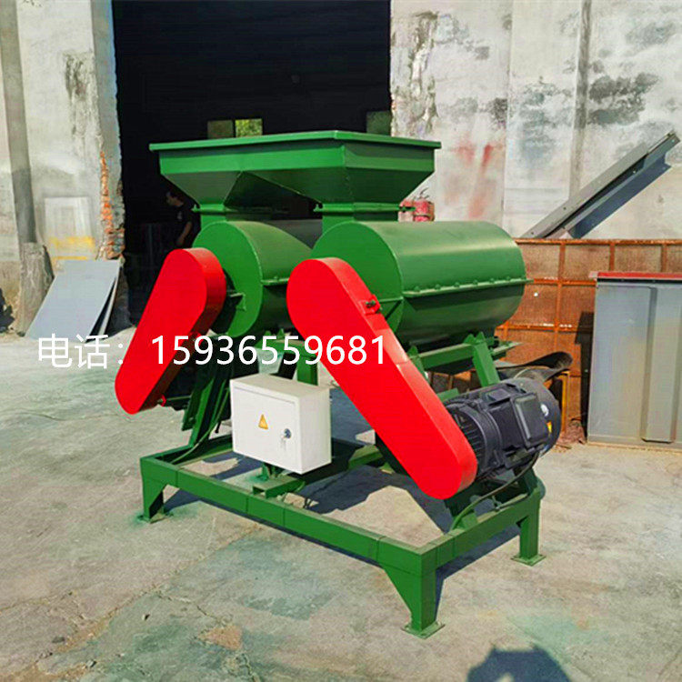 博华双桶大产量红高粱剥壳机 各型号高粱脱壳机 软皮内衬不伤物料