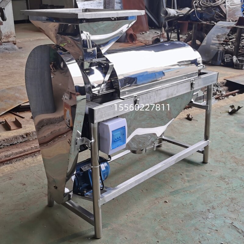 白糖去粉抛光机白砂糖表面可可粉农产品加工设备