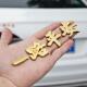 一路平安车贴3D立体金属侧标汽车尾标外装 饰品车身一帆风顺车标贴