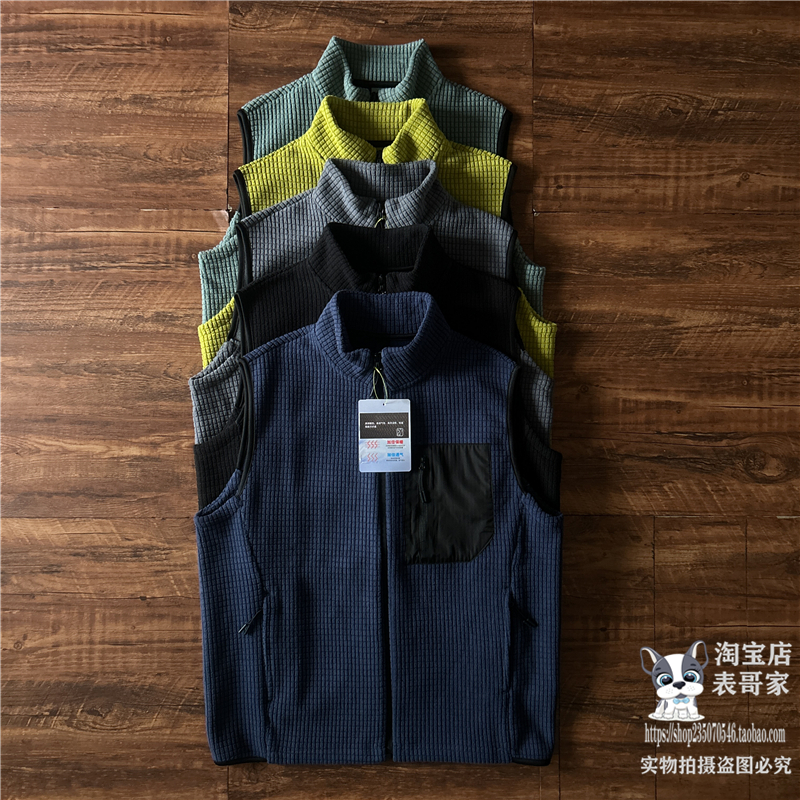 户外摇粒绒马甲轻量男上衣坎肩