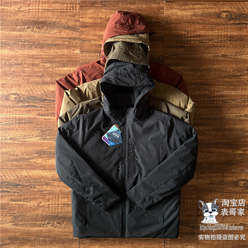 防泼水轻量型棉服可拆卸帽