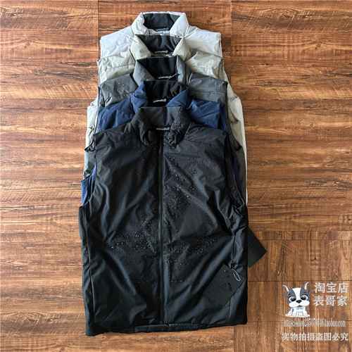 立领棉马甲防泼水轻量棉服男女款