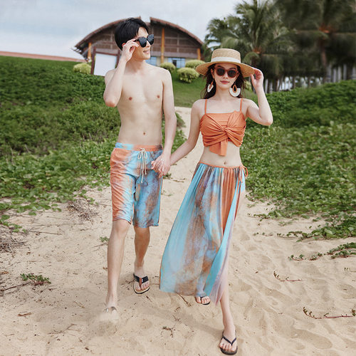 泳衣男女套装长裙款海边度假拍照