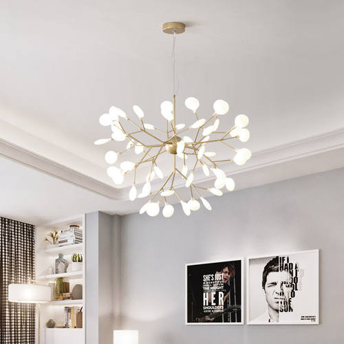 北欧客厅卧室餐厅网红萤火虫吊灯