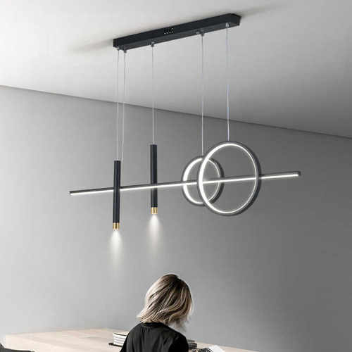 长条饭厅设计师吊灯创意餐厅灯具