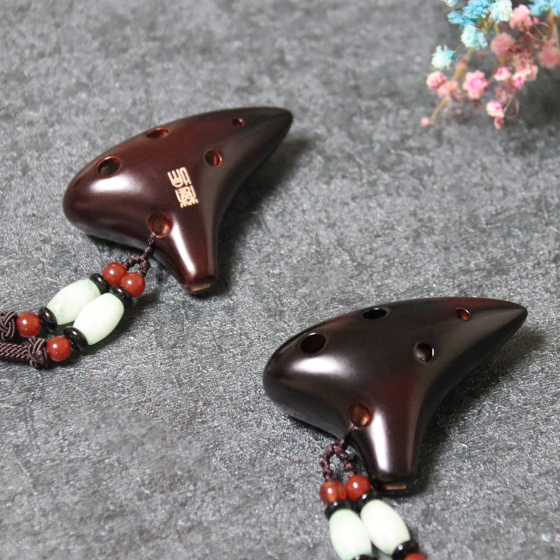 楚吟小陶笛迷你吊坠复古风乐器