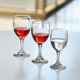 强化玻璃红酒杯高脚杯2只套装 家用二两白酒杯洋葡萄酒小号欧式 ins