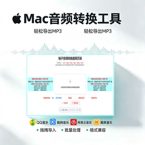 音频格式转换器苹果电脑mac转换mflac mgg kgm kgma ncm kwm转mp3