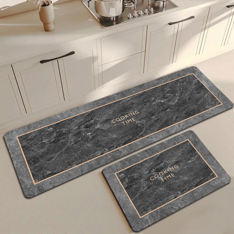 厨房地垫防滑防水防油家用简约地垫免洗速干耐脏长条垫子满铺定制,居家布艺,厨房地垫,淘宝优惠券,粉丝福利购,淘宝优惠卷