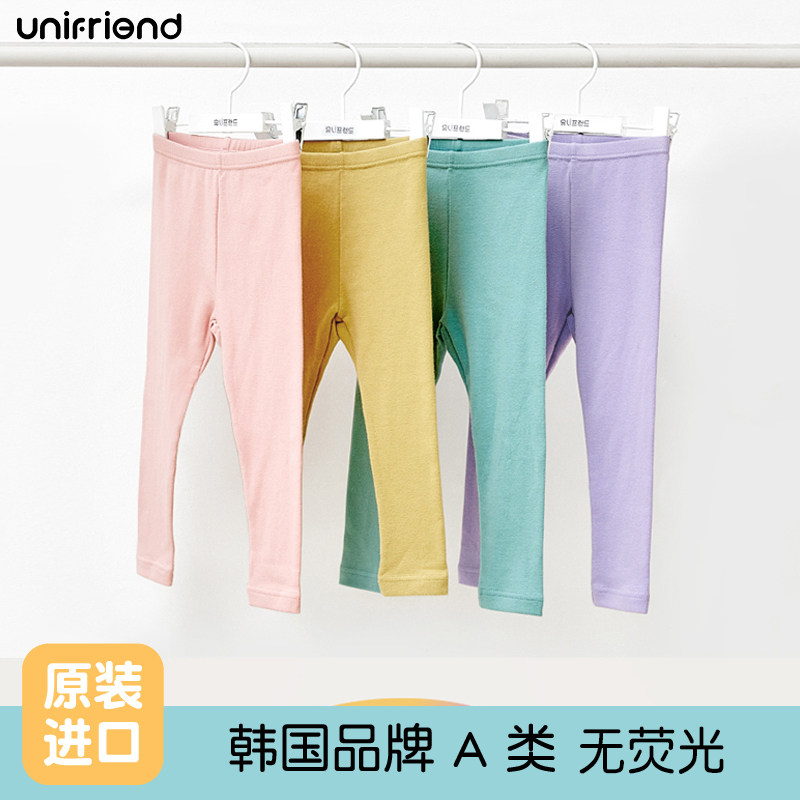 unifriend儿童打底裤秋冬款女加厚纯棉25年新款春秋季儿童男外穿,童装/婴儿装/亲子装,裤子,淘宝优惠券,粉丝福利购,淘宝优惠卷