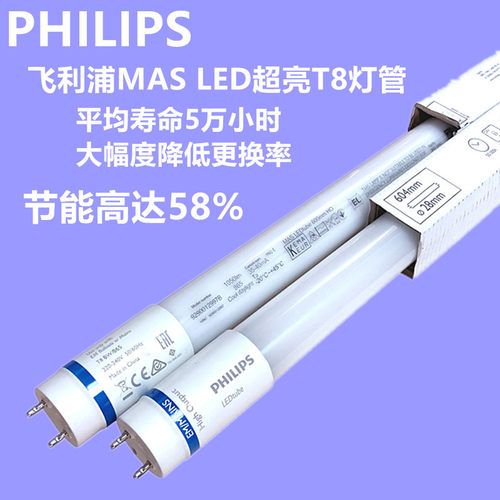 飞利浦T8LED灯管MASTER单端进电