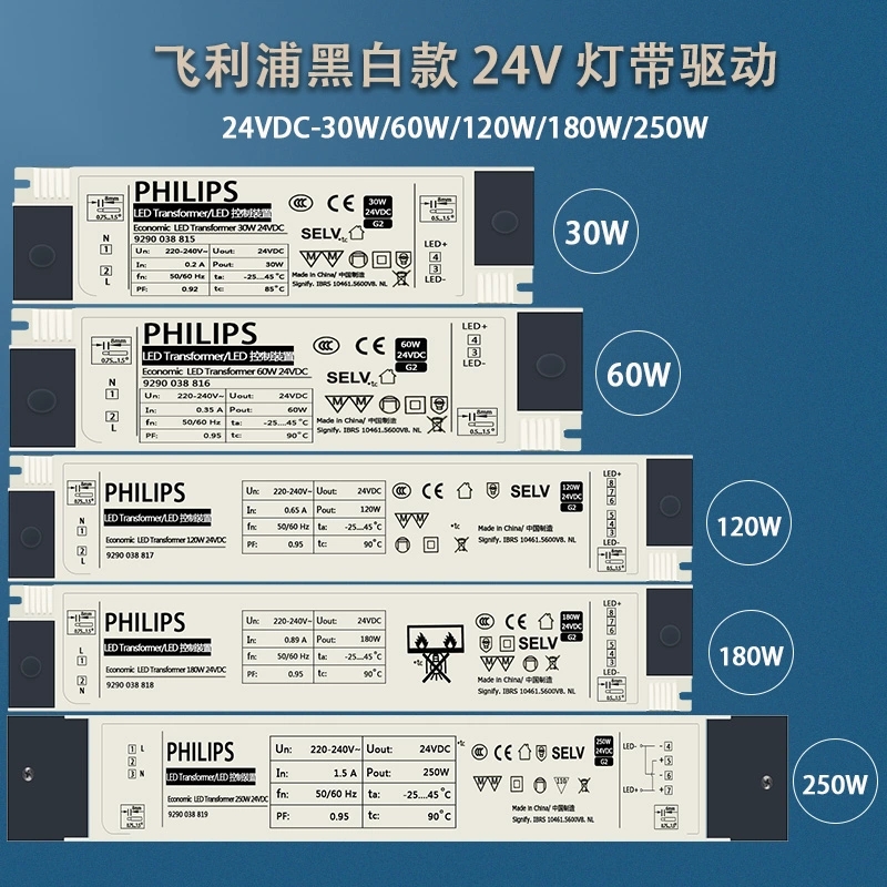 飞利浦LED灯带24V驱动电源镇流器