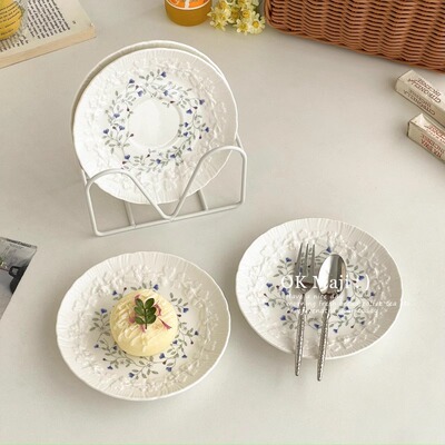 法式高颜值精致6寸甜品盘