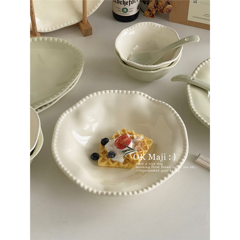 高级感套装9寸陶瓷餐盘