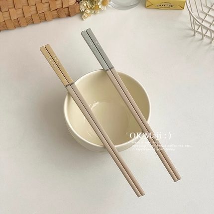 耐高温可消毒筷子个人专用可爱筷子高颜值情侣筷筷子家用2025新款