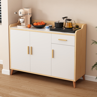 实木餐边柜简约现茶水柜客厅收纳办公室储物小柜子靠墙置物柜家用