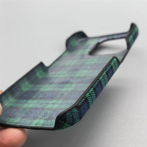 小猴子原创复古格子硬壳手机壳