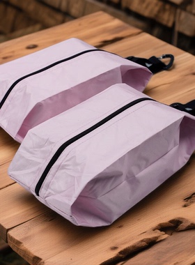 Overhills挂扣便携单拉链顺滑轻量收纳包通勤旅行小物件整理神器