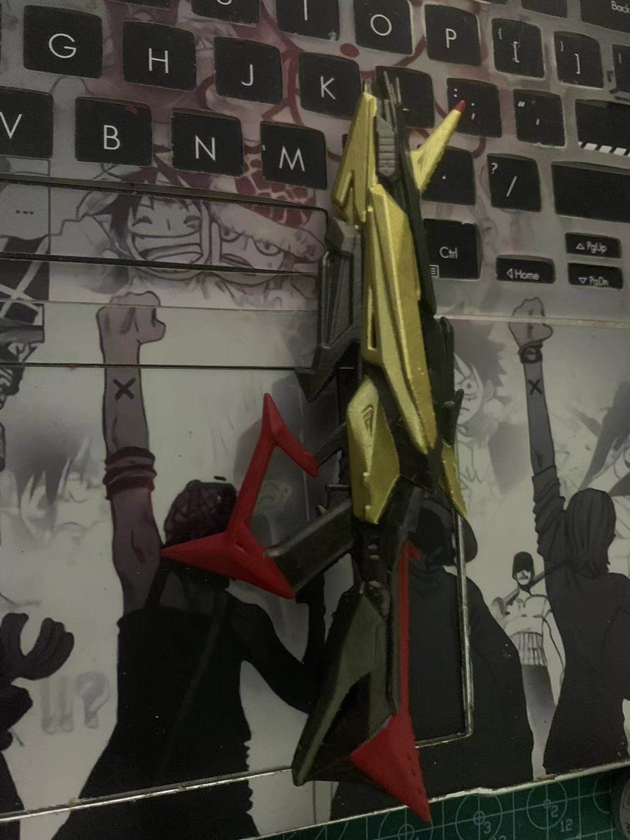 手工使命召唤手游krm262模型15cm加 7cm挂件