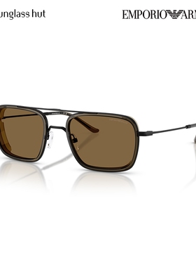 EMPORIO ARMANI时尚休闲百搭太阳镜男款墨镜方形眼镜0EA2162