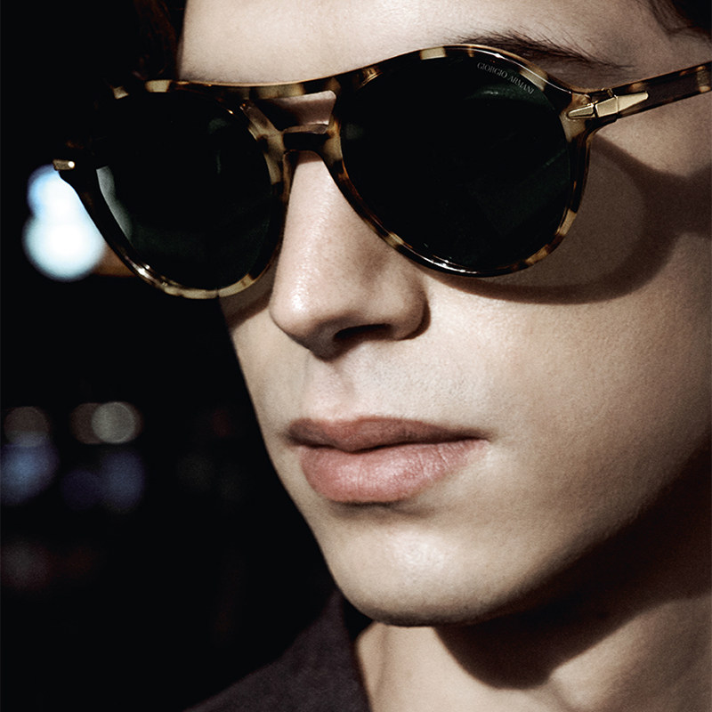 ARMANI/阿玛尼太阳镜男款墨镜圆形眼镜0AR8236U