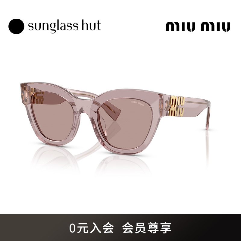 MIU MIU/缪缪太阳镜女款墨镜方形眼镜0MU 01YSF