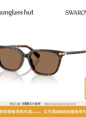 SWAROVSKI/施华洛世奇【2026春夏新品】女太阳眼镜方墨镜0SK6064D