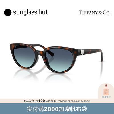 TIFFANY/蒂芙尼【2026春夏新品】太阳镜女款墨镜猫眼眼镜0TF4256D
