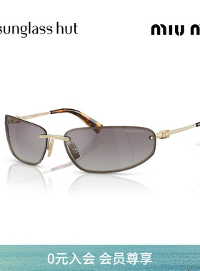 MIU MIU/缪缪【2026春夏新品】太阳镜女款墨镜椭圆形眼镜0MU A50S
