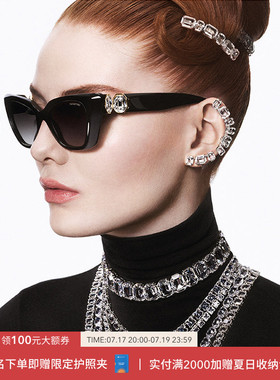 SWAROVSKI/施华洛世奇太阳眼镜女偏光开车墨镜猫眼0SK6047