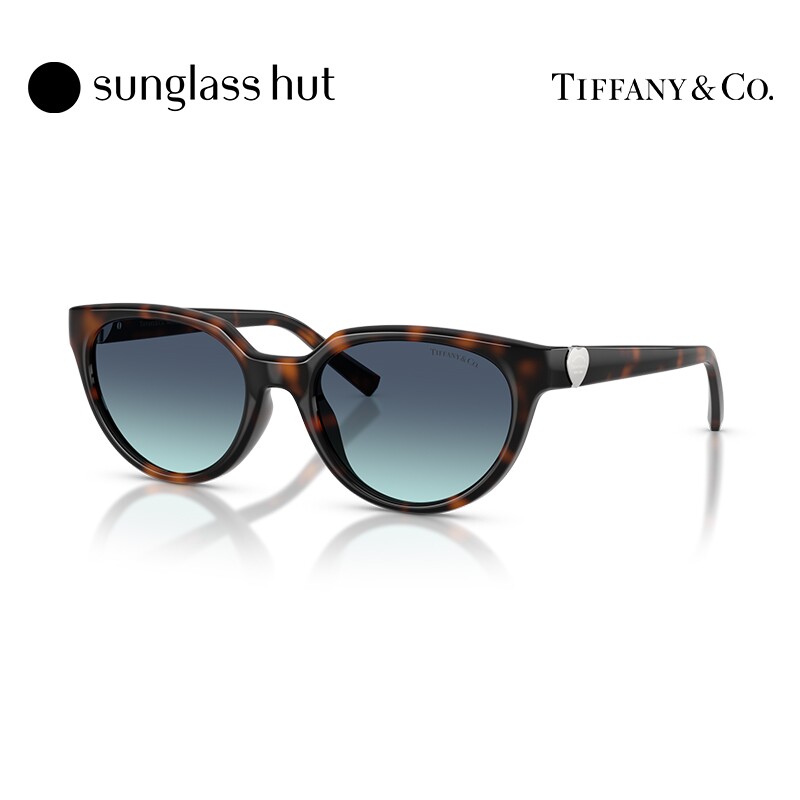 TIFFANY/蒂芙尼太阳镜女款墨镜猫眼眼镜0TF4256D