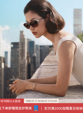 TIFFANY/蒂芙尼【2026春夏新品】太阳镜女款墨镜圆形眼镜0TF4263D