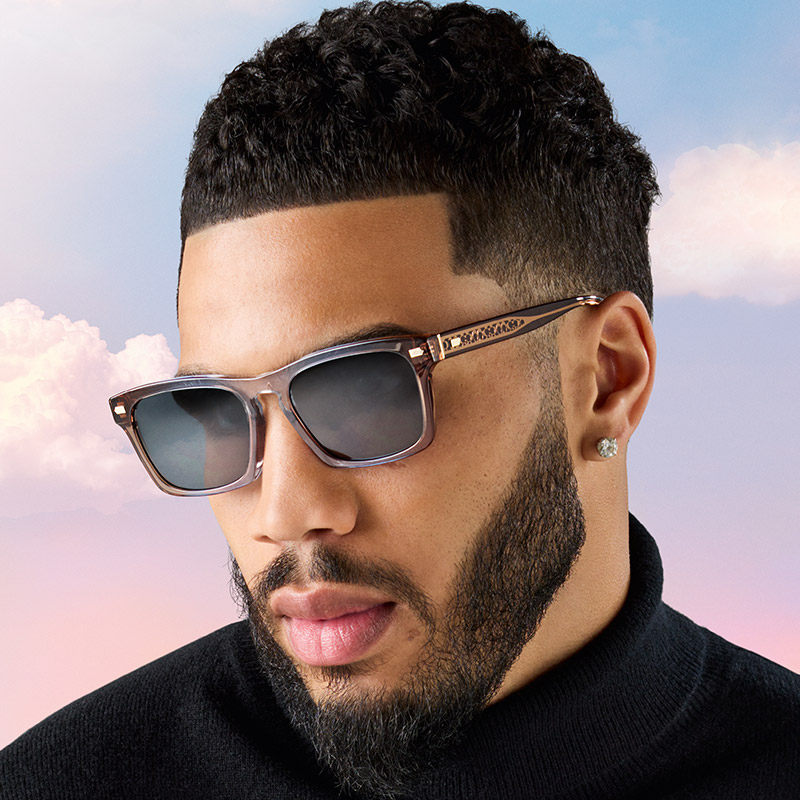 COACH/蔻驰太阳镜男款偏光开车出街潮酷墨镜方形眼镜0HC8397U