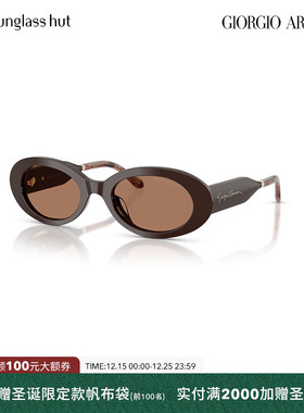 ARMANI【2025春夏新品】太阳镜女款墨镜椭圆形时尚眼镜0AR8234U