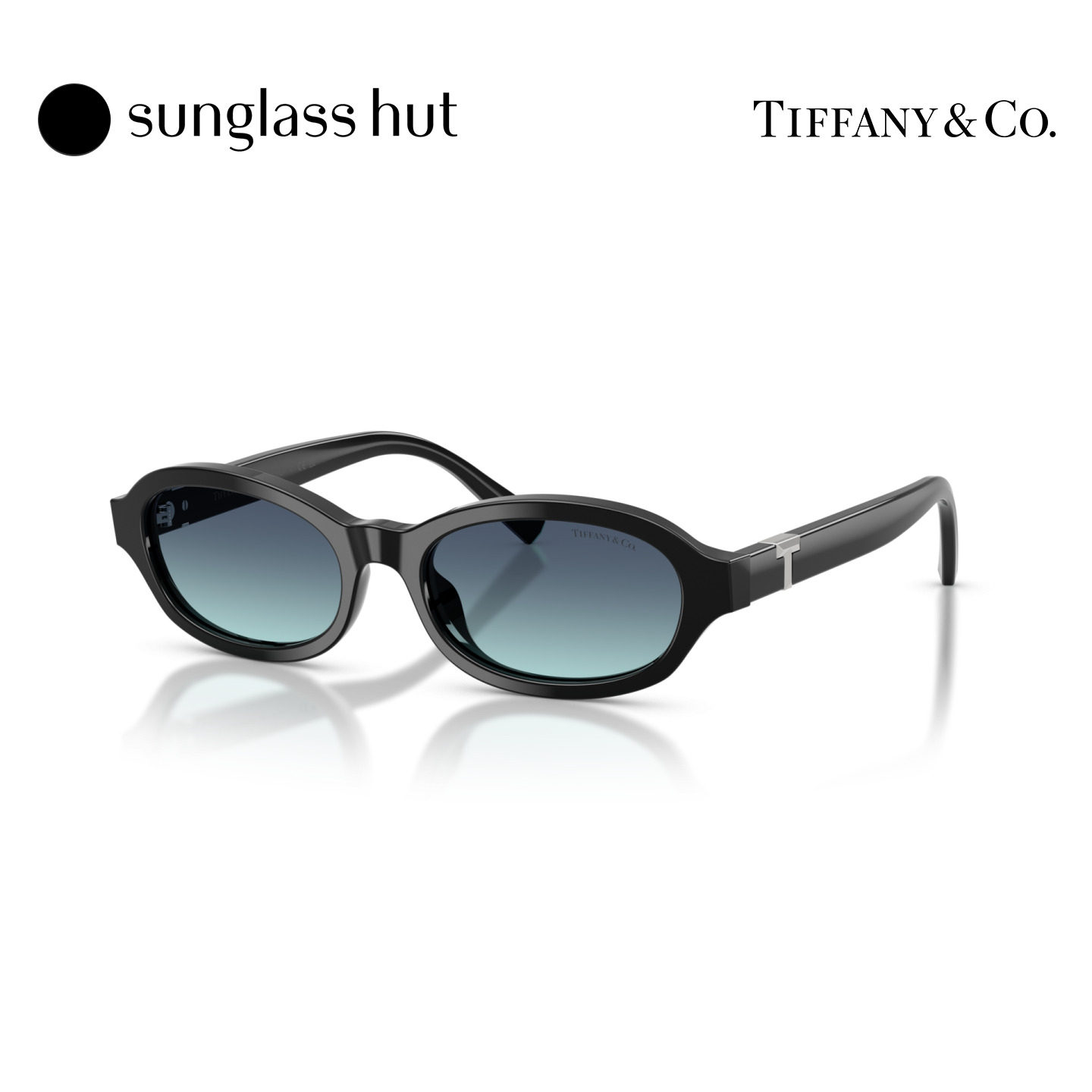 Tiffany蒂芙尼秋冬新品太阳镜女款椭圆形墨镜0TF4270U
