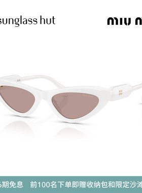 MIU MIU/缪缪【2026春夏新品】太阳镜女款墨镜猫眼眼镜0MU B11SU