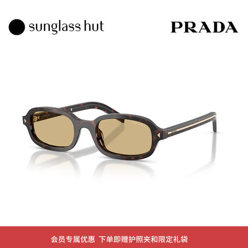 PRADA/普拉达【2026春夏新品】太阳镜女墨镜椭圆形眼镜0PR D06SF