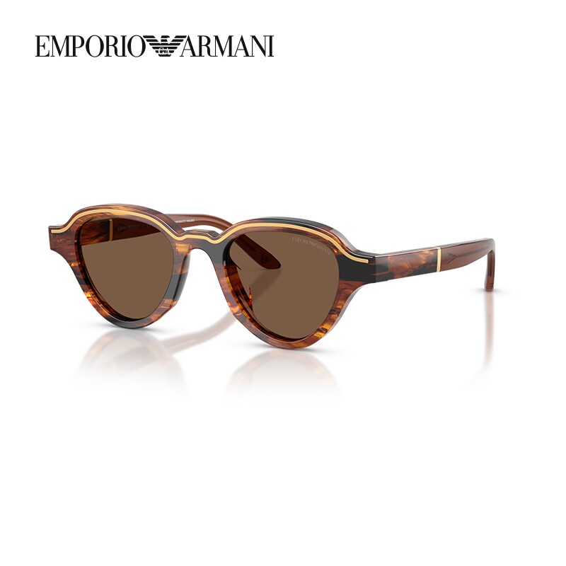 EMPORIO ARMANI/阿玛尼太阳镜男款墨镜不规则形眼镜0EA4264U