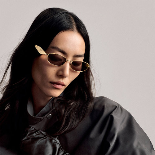 PRADA/普拉达【2026春夏新品】太阳镜女款墨镜椭圆形眼镜0PR D51S