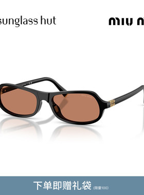 MIU MIU/缪缪【2026春夏新品】太阳镜女墨镜不规则眼镜0MU B10SU