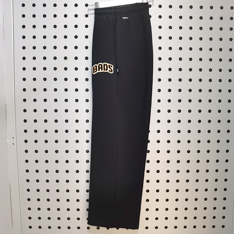 李宁男子加绒保暖宽松卫裤